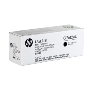 HP Q2612AC Black Contr LJ Toner Cartridge (Q2612AC)